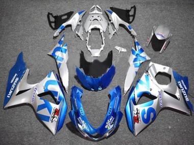 Carene Moto Suzuki GSXR 1000 2009-2016 - Argento Blu