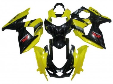 Carene Moto Suzuki GSXR 1000 2009-2016 - Giallo Nero Rosso Grigio