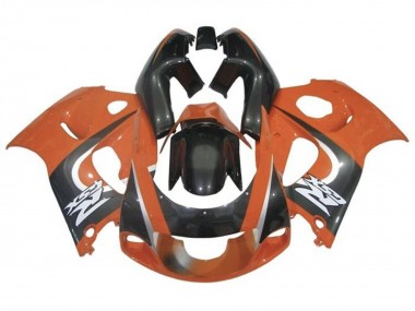 Carene Moto Suzuki GSXR 600 / GSXR 750 1996-2000 - Arancia Nero
