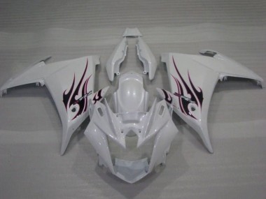 Carene Moto Yamaha FZ6R 2009-2015 - Bianco Fiamma