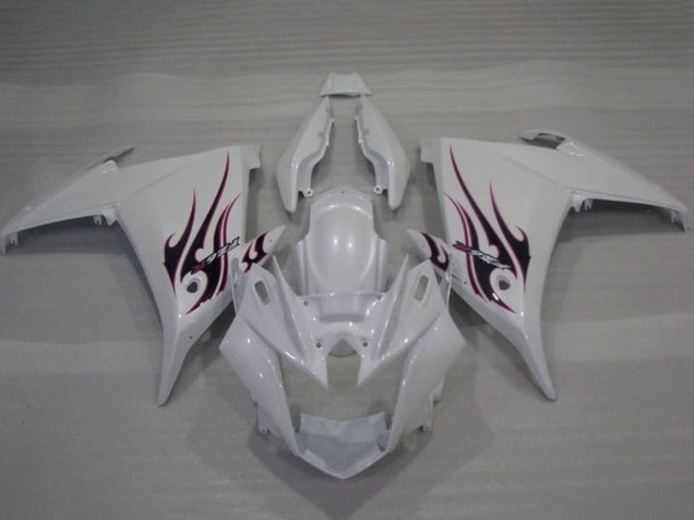 Carene Moto Yamaha FZ6R 2009-2015 - Bianco Fiamma