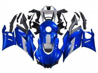 Carene Moto Yamaha YZF R3/R25 2019-2021 - Blu Grigio Nero