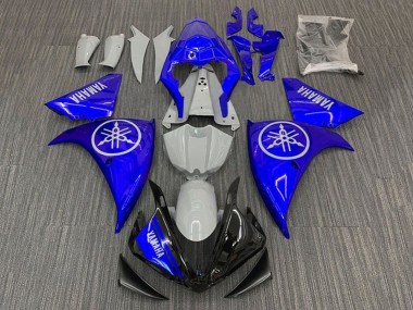 Carene Moto Yamaha YZF 1000 R1 2012-2014 - Nardo Grigio Blu Nero