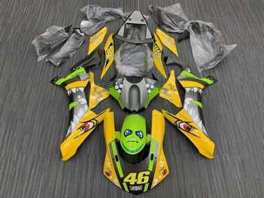 Carene Moto Yamaha YZF 1000 R1 2015-2019 - Giallo Verde Squalo 46