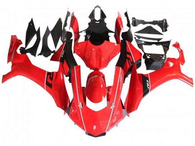 Carene Moto Yamaha YZF 1000 R1 2015-2019 - Rosso Nero Bianco Banda