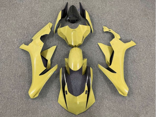 Carene Moto Yamaha YZF 1000 R1 2015-2019 - Giallo Nero Lucido