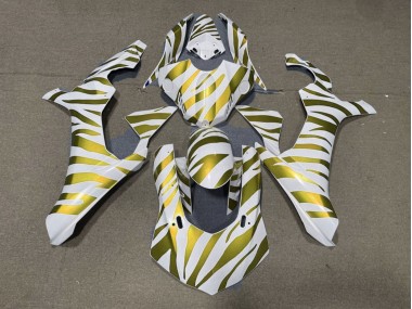 Carene Moto Yamaha YZF 1000 R1 2015-2019 - Bianco Oro Zebra