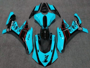 Carene Moto Yamaha YZF 1000 R1 2015-2019 - Blu Nero Rosso