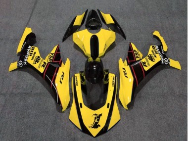 Carene Moto Yamaha YZF 1000 R1 2015-2019 - Giallo Rosso Nero