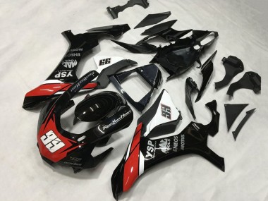 Carene Moto Yamaha YZF 1000 R1 2015-2019 - Nero Lucido Bianco Rosso ENEOS Motul YSP 99