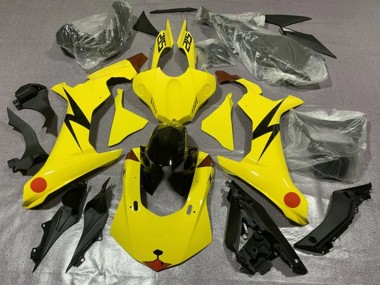 Carene Moto Yamaha YZF 1000 R1 2020-2025 - Giallo Rosso Pikachu