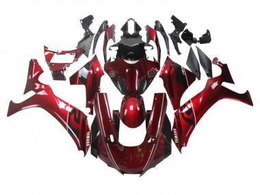 Carene Moto Yamaha YZF 1000 R1 2020-2025 - Rosso Bianco Nero Banda