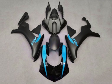 Carene Moto Yamaha YZF 1000 R1 2020-2025 - Nero Lucido Nero Opaco Azzurro Chiaro