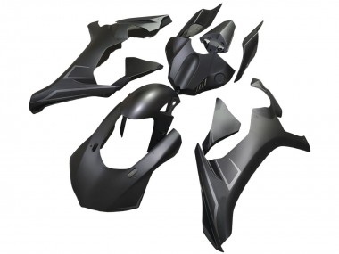 Carene Moto Yamaha YZF 1000 R1 2020-2025 - Nero Opaco Argento