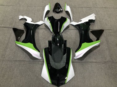 Carene Moto Yamaha YZF 1000 R1 2020-2025 - Bianco Verde Nero Lucido