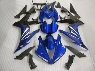 Carena Moto Yamaha YZF 1000 R1 2004-2006 - Blu Bianco Nero Lucido