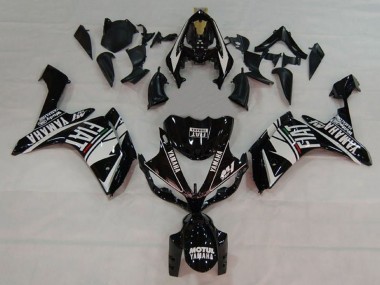 Carene Moto Yamaha YZF 1000 R1 2007-2008 - Bianco Nero Fiat