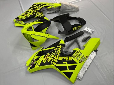 Carene Moto Triumph Daytona 675 Triple 2006-2008 - Giallo Nero Opaco