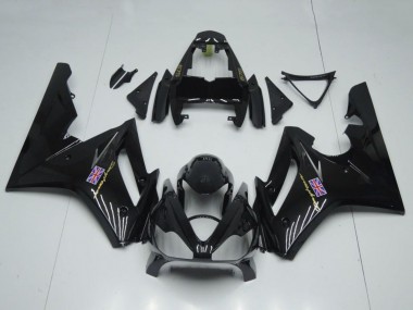 Carene Moto Triumph Daytona 675 Triple 2006-2008 - Nero Lucido