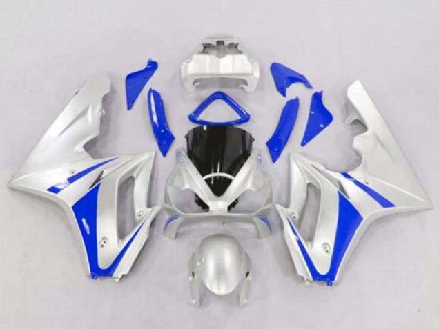 Carene Moto Triumph Daytona 675 Triple 2006-2008 - Argento Blu