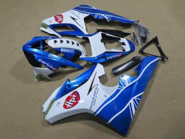 Carene Moto Triumph Daytona 675 Triple 2006-2008 - Bianco Blu