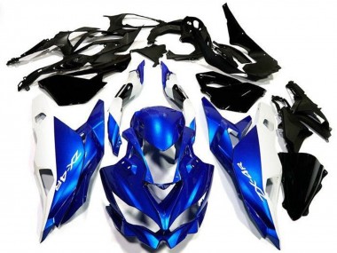 Carene Moto Kawasaki ZX4R ZX-4RR 2019-2025 - Bianco Blu