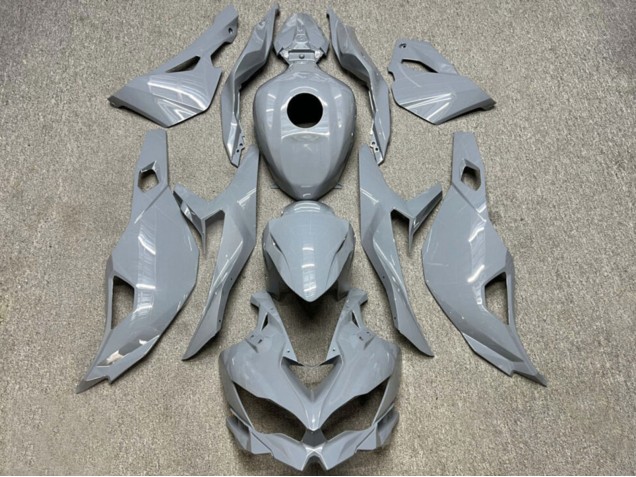 Carene Moto Kawasaki ZX4R ZX-4RR 2019-2025 - Lucido Nardo Grigio