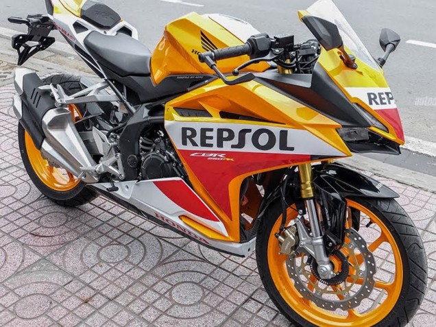 Carene Moto Honda CBR250RR 2017-2022 - Giallo Bianco Rosso Repsol