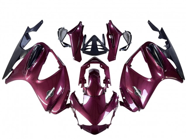 Carene Moto Honda ST1300 2002-2016 - Viola Nero Opaco