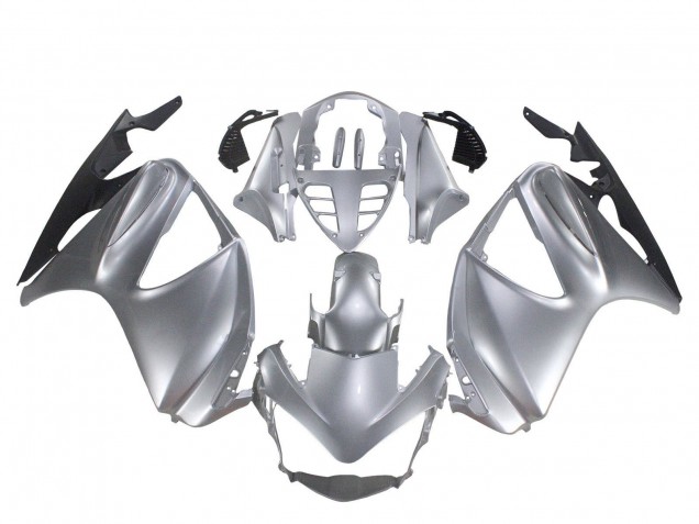 Carene Moto Honda ST1300 2002-2016 - Argento Nero Opaco