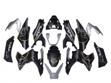 Carene Moto Honda ADV160 2022-2024 - Nero Opaco Oro Red Bull