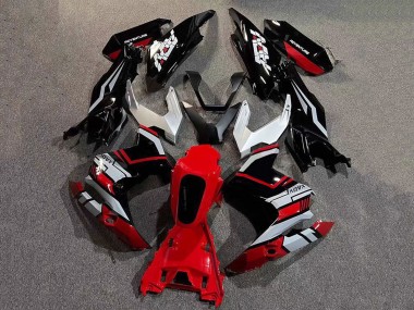 Carene Moto Honda ADV160 2022-2024 - Argento Rosso Nero Lucido