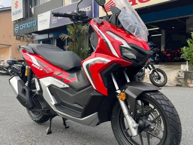 Carene Moto Honda ADV160 2022-2024 - Rosso Bianco Nero