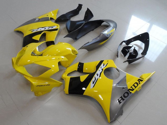 Carene Moto Honda CBR600 F4i 2004-2007 - Giallo Argento Nero Lucido