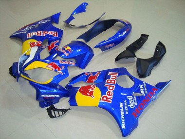 Carene Moto Honda CBR600 F4i 2004-2007 - Blu Giallo Red Bull
