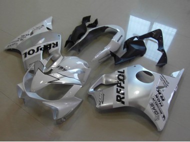 Carene Moto Honda CBR600 F4i 2004-2007 - Bianco Argento Nero Repsol
