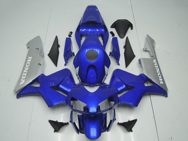 Carena Moto Honda CBR600RR 2003-2004 - Argento Blu