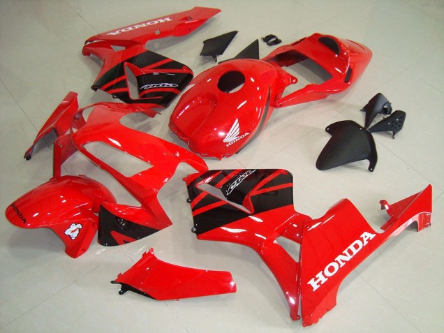 Carene ABS Honda CBR600RR 2003-2004 - Rosso Nero Lucido