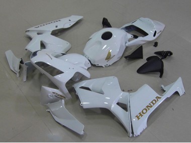 Carene Moto Honda CBR600RR 2003-2004 - Bianco Oro Decals