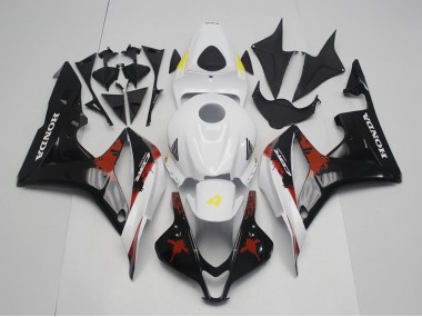 Carene Moto Honda CBR600RR 2007-2008 - Bianco Rosso Giallo Nero Lucido Limited Edition