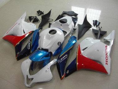 Carena Moto Honda CBR600RR 2009-2012 - Bianco Blu Rosso Nero Lucido