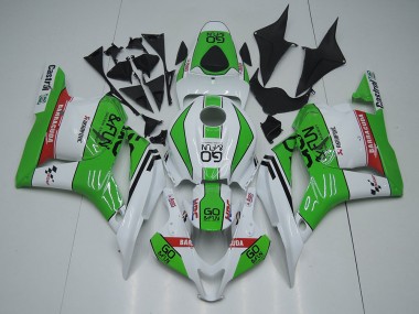 Carene Moto Honda CBR600RR 2009-2012 - Bianco Verde Rosso Go Fun