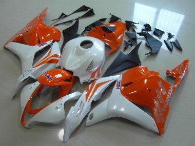 Carene Moto Honda CBR600RR 2009-2012 - Bianco Arancia HRC