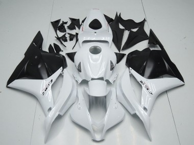 Carena Moto Honda CBR600RR 2009-2012 - Bianco Nero Opaco