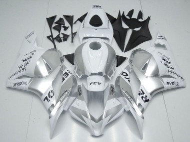 Carene Moto Honda CBR600RR 2009-2012 - Bianco Argento Nero Repsol