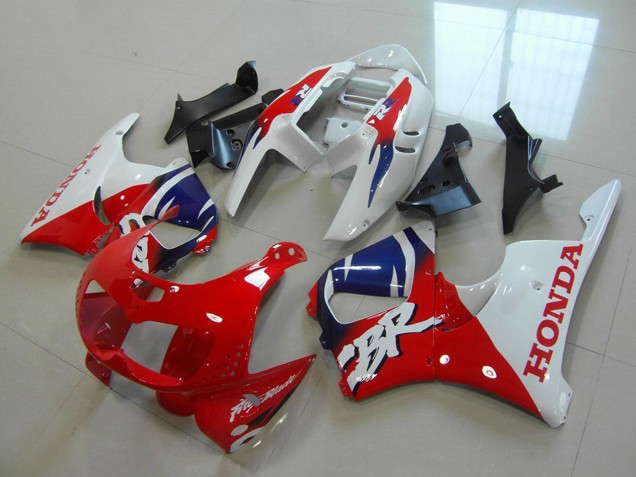 Carene Moto Honda CBR900RR 893 1996-1997 - Bianco Rosso Blu