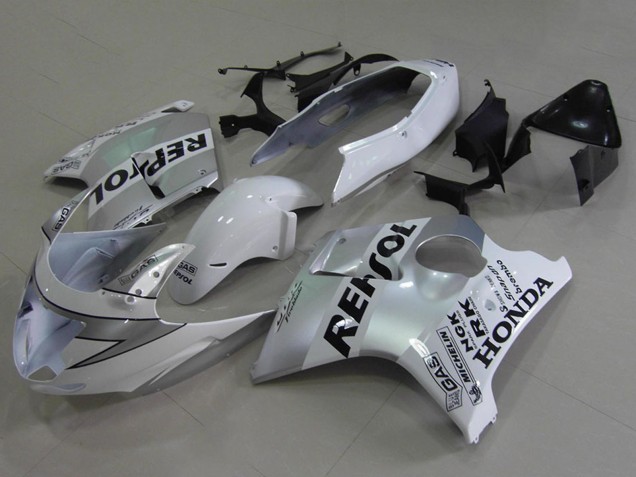 Carene Moto Honda CBR1100XX Blackbird 1996-2007 - Bianco Nero Repsol