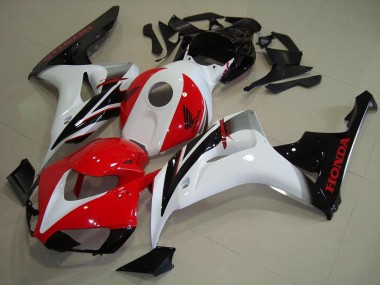 Kit Carena Moto Completo Honda CBR1000RR 2006-2007 - Bianco Rosso Nero Lucido