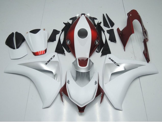 Carene Moto Honda CBR1000RR 2008-2011 - Bianco Argento Caramella Rosso