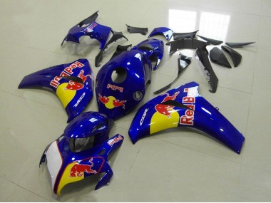 Carene Moto Honda CBR1000RR 2008-2011 - Blu Giallo Bianco Red Bull